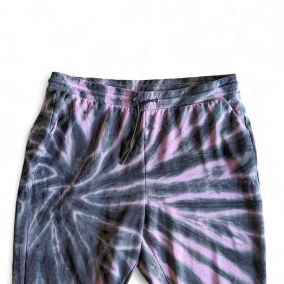 Torrid Cupro Crop Tie Dye Buttery Soft Jogger Plus Elastic Waist Sweatpants Sz 3 - Picture 6 of 10